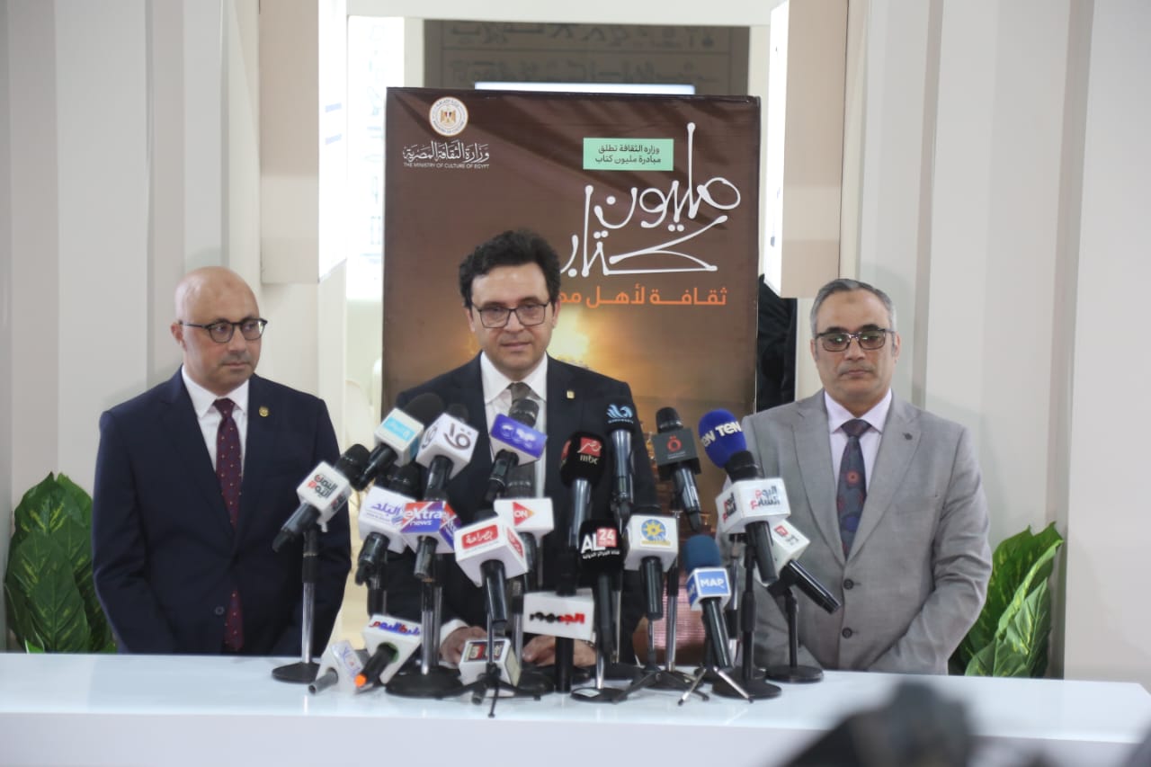 وزير الثقافة يدشن مبادرة مليون كتاب ويؤكد: نستثمر المعرفة لبناء الإنسان